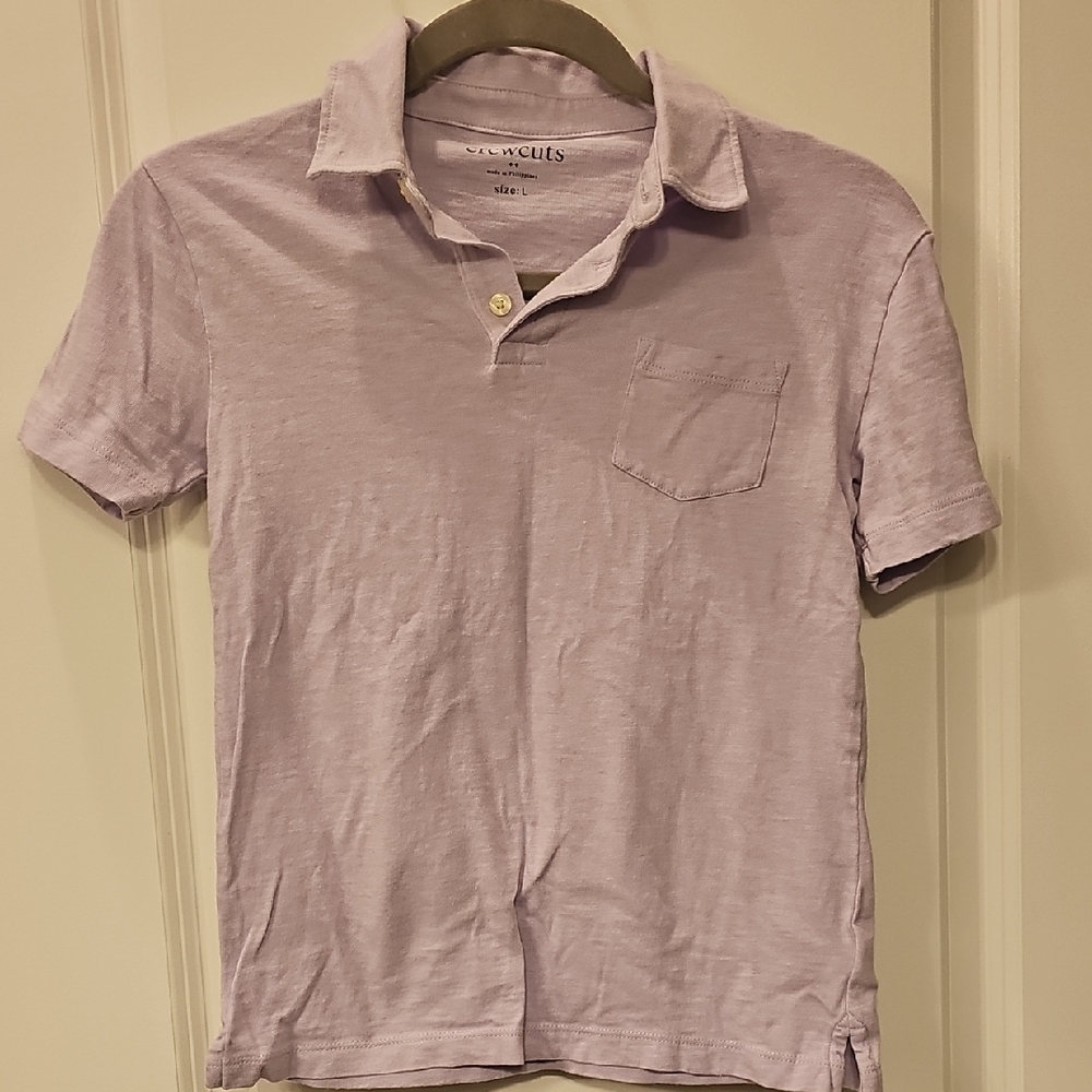 Crewcuts Light Purple Polo Shirt